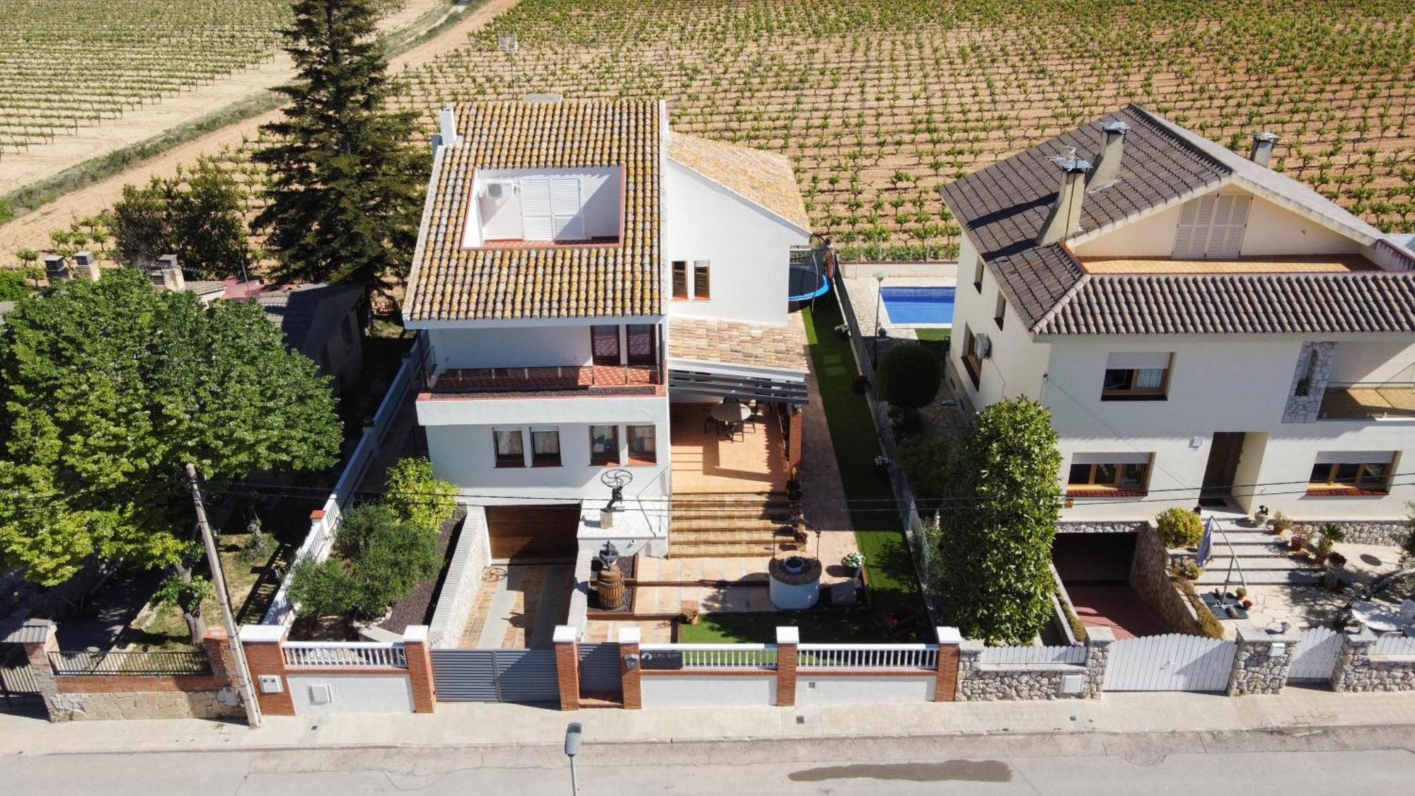 Willa Cal Llop Sant Cugat de Sesgarrigues Zewnętrze zdjęcie